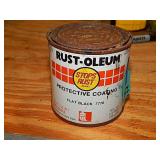 Rust-O-Leum Flat Black 8oz NO SHIPPING