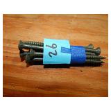 11ct Square Drive Rust Resistant 3' Screws