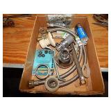 Flat of Random Plumbing/ Fixture Parts