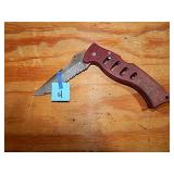Folding Knife w/ Lockback Hi Teck