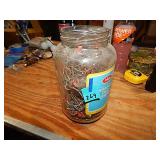 1.5Qt Jar Filled w/ Fishing Rigs & Spreaders