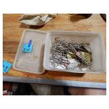 Tupperware Box w/ Spinners-Salmon