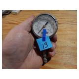 Pressure Gauge w/ Air Fitting-March-100Psi