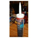 Partial Tube of Siliconized Perimeter Sealant