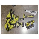 Ryobi 4pc Battery Operated Tools 18V NO CHARGER
