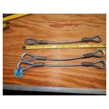 3ct 3/16' Cable Slings 11' Working Length
