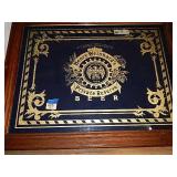 Henry Weinhards Private Reserve Beer Flag In Frame