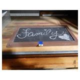 Chalkboard That Hangs on Wall