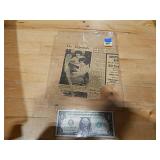 Old Newspaper Clipping