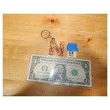 5R Keychain Letter N
