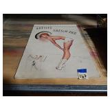 Vintage Artist Sketch Pad