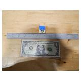 The L.S. Starrett Co Ruler