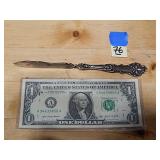 1847 Rogers Bro Silver Plated Butter Knife