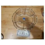 Clear Glass Relish Dish