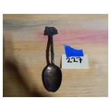 Towles Log Cabin Souvenir Spoon