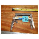 2ct Small Pocket Knives - Each w/ Broken Blade