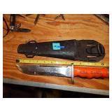 Dive Knife 'Sea Hawk' w/ Aqua Lung Sheath