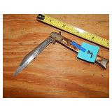 Single Blade Knife Pocket Knife Swirl Handle