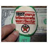 Texaco Patch Vintage Advertising