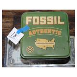 Fossil Metal Watch Case EMPTY