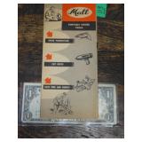 Vintage Tool Pamphlet