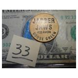 Jabber Jaws 433 Avon Goose Green Token