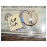 Political Button McKinley 1896