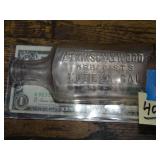 Old Bottle Atkinson & Woods Druggists Eureka, CA