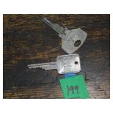 1ct Yale 1ct Case Keys