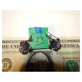 Pr of Flower Earrings