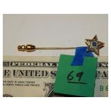Avon Star Hat Pin