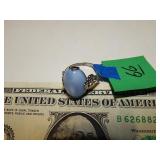 Ring w/ Lt Blue Stone