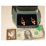 Queen Elizabeth I Earrings Avon