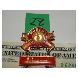 Worlds Greatest Kisser Pin