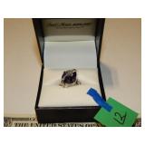 Fred Meyer Ring w/ Purple Stone