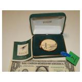 Barlow Money Clip w/ Gold Scene Artwork