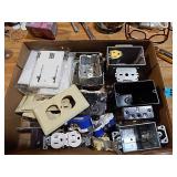Flat of Electrical Boxes, Plates, Outlets