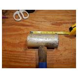 Aluminum Headed Hammer 2' Dia & 4' L