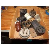 Flat of Electrical Outlets-Plugs-Breakers