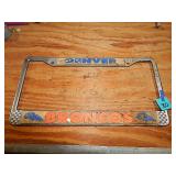 Denver Broncos License Plate Ring