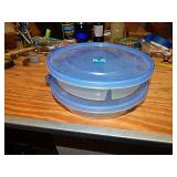 2ct Plastic Dinner Divided Containers
