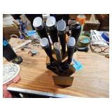 Knife Set In Block 'Rogers' One Oddball