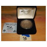 The Highland Mint Coin 'John Elway'