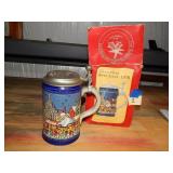Christmas Beer Stein 1978