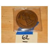 Johnson City, Tennessee Seal Coin