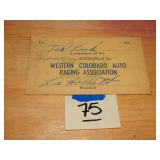Western Colorado Auto Racing Association