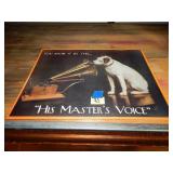 Metal 'His Mater's Voice' Sign RCA?