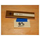 Name Tag w/ Compass Star Emblem