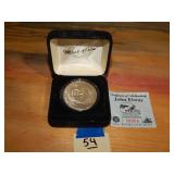 The Highland Mint Coin 'John Elway' Limited Ed.