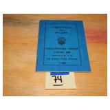 Constitution & By Laws Chauffeurs Union Local 640